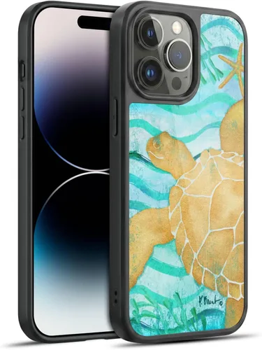 Vista 112 de Head Case Designs Officially Licensed Paul Brent Agate Mermaid Coastal Gel Armor Case [Military Grade Drop Protection] Compatible with Apple iPhone