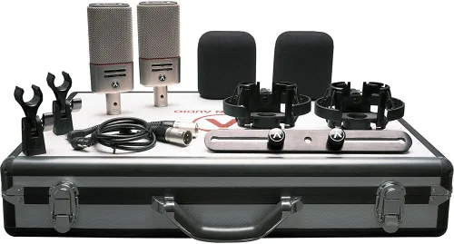 Vista 3 de Austrian Audio OC818 Dual Set Plus Micrófono de condensador de múltiples patrones de diafragma grande (par combinado)