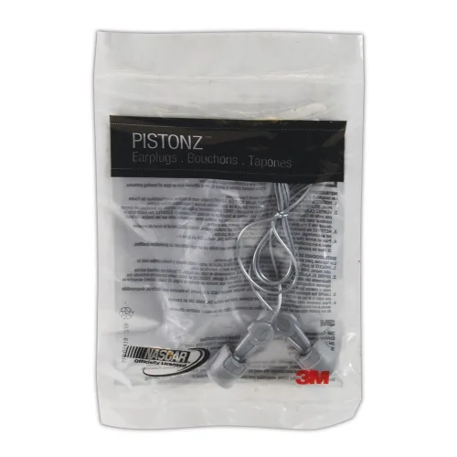 Vista 2 de 3M P1401 E-A-R Pistonz Tapones desechables con cable (100 pares), 9 x 8 x 0.05 pulgadas