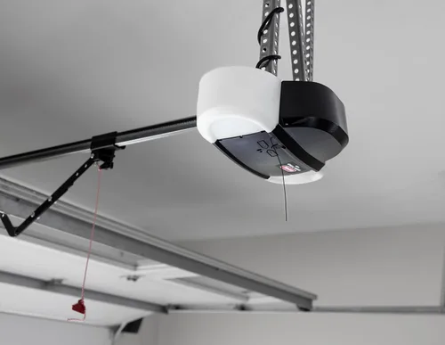 Vista 3 de Genie StealthDrive Connect 7155-TKV - Abridor de puerta de garaje con transmisión por correa inteligente