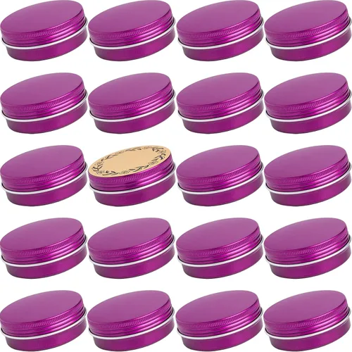 Vista 12 de Latas de aluminio con tapa roscada azul aguamarina de 2 onzas (2 fl oz) con Aqua Blue