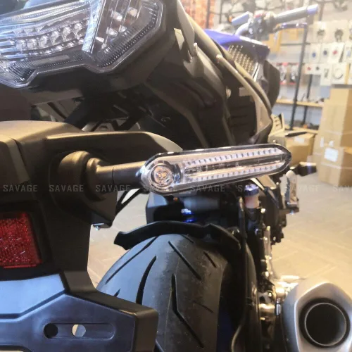 Vista 6 de Luz de señal de giro LED para MT09 MT10 MT07 MT 03 MT25 FZ25 FZ03 FZ6N FZ6S FZ6R FZ8 FZ9 FZ1 FZ10 TENERE 700 XJ6 XSR 125 155 700 900 900 0 YZF R1 R3