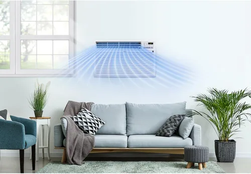 Vista 6 de LG LT0816CER aire acondicionado de 8.000 BTU con instalación para pared