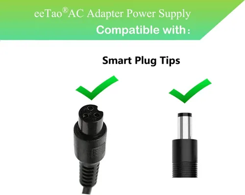 Vista 2 de Cargador adaptador AC/DC de 42V 1A compatible con Eagle 2.0 3.0 H1-EGE DSA-EGE-BLK Edge H1-Edge DSA-Edge 36V batería de iones de litio