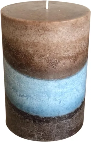 Vista 11 de Wicks N More Vela perfumada de pilar de Seaglass (3x3)