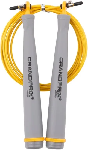 Vista 11 de Cuerda de saltar para hombres y mujeres (serie Grand Prix Ultra Speed) – Cuerda de alambre ajustable para CrossFit, boxeo y entrenamiento de fitness