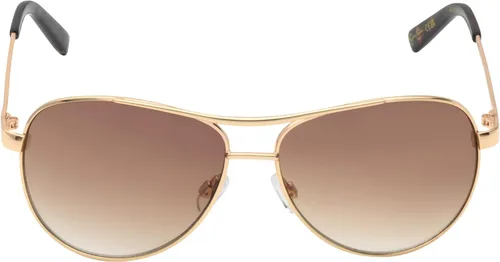 Vista 32 de Jessica Simpson J106 Iconic Aviator Pilot - Gafas de sol para mujer con protección UV400