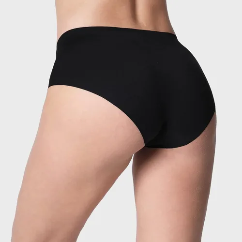 Vista 4 de WANDER Ropa interior sin costuras para mujer, paquete de 3 calzones transpirables e invisibles