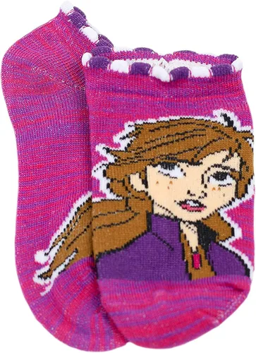 Vista 5 de Disney Frozen Calcetines invisibles para niñas