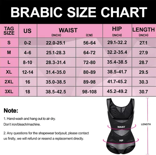 Vista 7 de BRABIC Body de malla para mujer, con control de abdomen, entrenador de cintura, levantador de glúteos, moldeador de cuerpo adelgazante, busto abierto