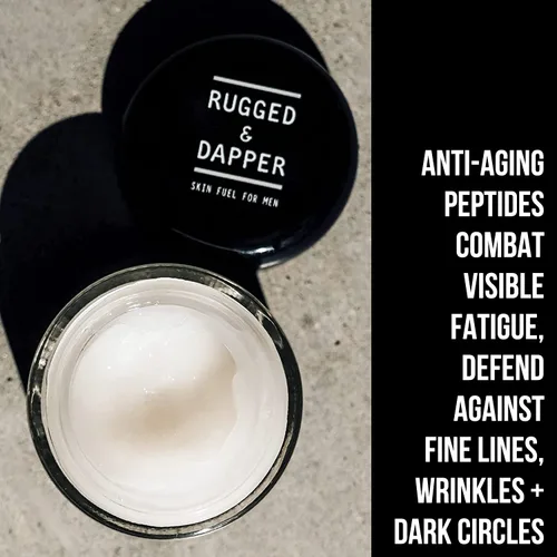 Vista 5 de RUGGED & DAPPER Crema facial Age Defense y Complejo de ojos de defensa de la edad