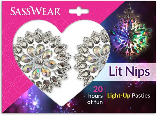 Vista 7 de Sasswear Cubiertas de pezones con luz de diamantes de imitación, gemas para el cuerpo, joyas brillantes, calcomanías de cristal para festivales