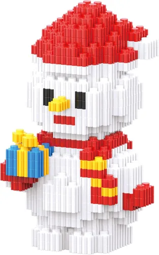 Vista 13 de Christmas Advent Calendar 2026 Building Sets Compatible with Lego Christmas 24 Days Countdown Gifts 24 Packs Christmas Model Building Micro Blocks
