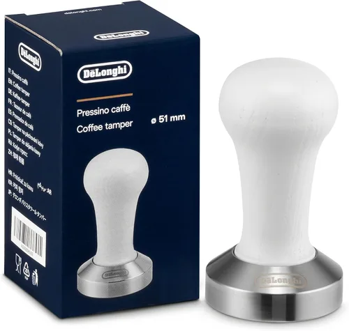 Vista 9 de De'Longhi DLSC080 - Tamper de café espresso de madera negra