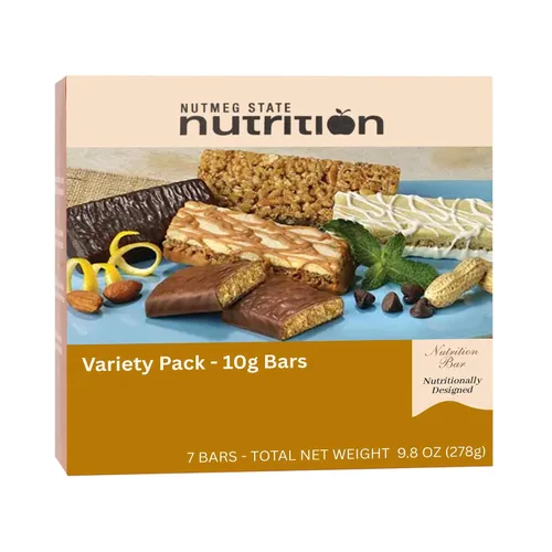 Vista 11 de Nutmeg State Nutrition Barras altas en proteínas, 7 porciones por caja (1 caja (7 porciones), chocolate negro S'mores)