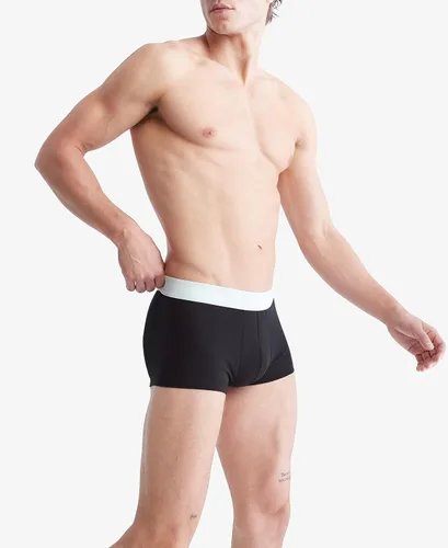 Vista 4 de Calvin Klein Men's Cotton Stretch 3-Pack Low Rise Trunk