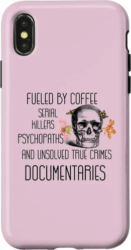 Vista 5 de Funda para iPhone 11 Coffee Serial Killers Psychopaths and Unsolved True Crimes