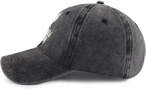 Vista 4 de Kpainath Gorro de béisbol de gallina de granja bordada de algodón lavado ajustable divertido