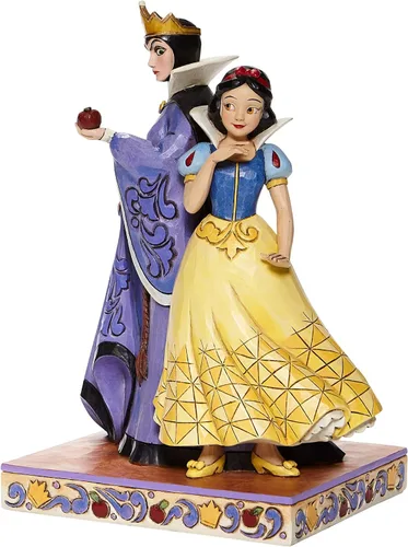 Vista 4 de Enesco Disney Traditions by Jim Shore Snow White and the Evil Queen, 8.25 pulgadas, multicolor