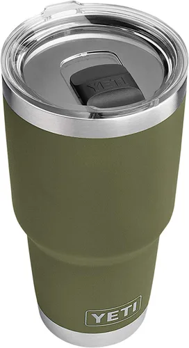 Vista 28 de YETI Rambler - Vaso aislado al vacío de acero inoxidable de 30 onzas con tapa MagSlider