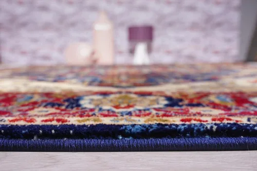 Vista 3 de LUXE WEAVERS Howell Collection 2525 - Alfombra oriental azul marino de 5 x 7
