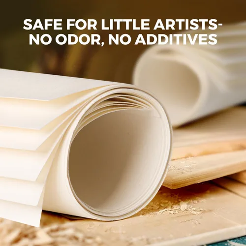 Vista 5 de Jar Melo Papel de pintura para dedos, 30 hojas, 10 x 15 pulgadas, almohadilla de papel de pintura de dedos grande para niños, sin ácidos, 101 libras