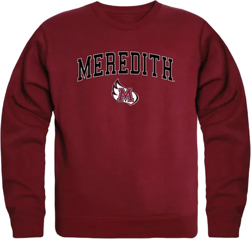 Vista 4 de W Republic Meredith College Avenging Angels Campus - Sudadera con cuello redondo
