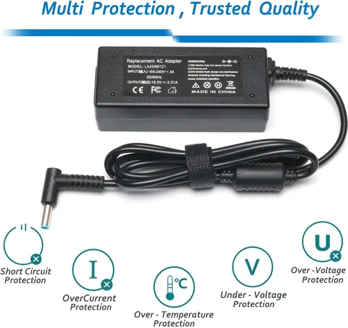 Vista 5 de Batería HT03XL y cargador de 45 W para HP 15-CS 15-DA 15-DB 15-DW 15-DY 15-EF:15-ef0023dx ef0021nr ef0875ms 15-cs3055wm 15-cs3075wm 15-dy2024nr 15