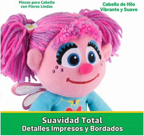 Vista 6 de GUND Sesame Street Abby Cadabby Take Along Buddy - Peluche de 13 pulgadas