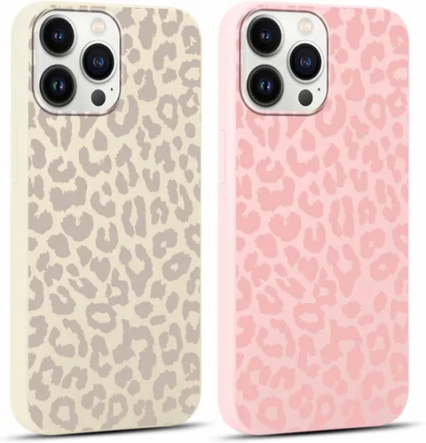 Vista 38 de Paquete de 2 fundas de teléfono con bonito estampado de guepardo para iPhone 7/8/SE 2020 / SE 2022 de 4.7 pulgadas, diseño de leopardo de lujo