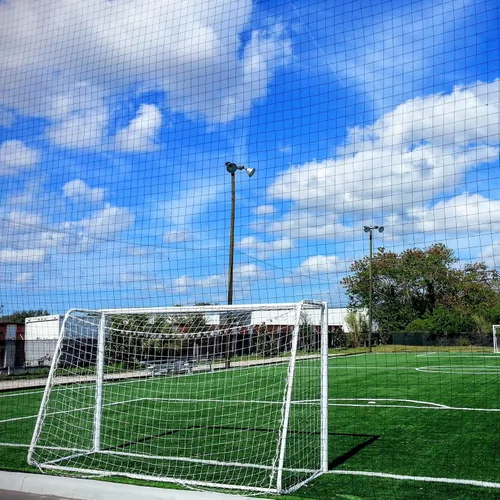 Vista 2 de Just For Nets Red de barrera para fútbol, color negro