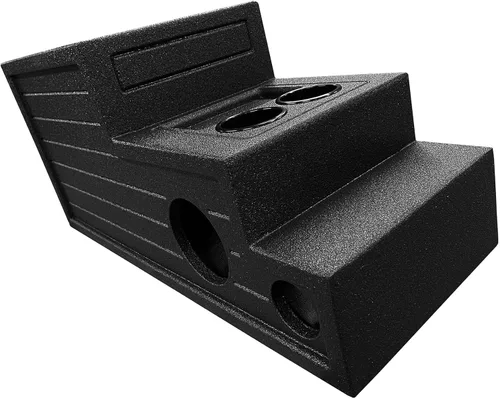 Vista 5 de Rockville REC135 - Subwoofer de 12 pulgadas para consola central con cajón ventilado y forro