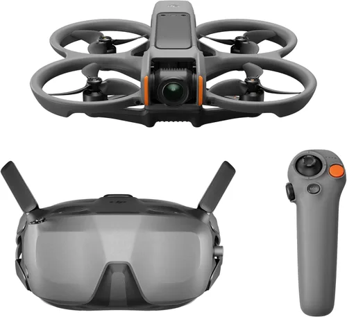 Vista 9 de DJI Avata 2 Fly More Combo (1 batería), drones FPV con cámara para adultos 4K, experiencia inmersiva, protector de hélice integrado, fácil