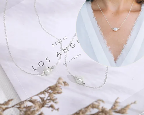 Vista 3 de HOPE LOVE SHINE - Mother of the Groom Gift from Bride - Wedding, Mother in Law Necklace, Jewelry 16+2