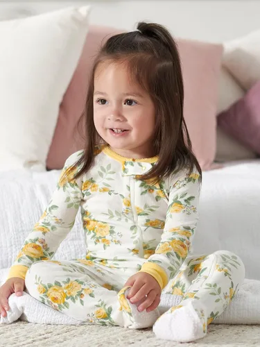 Vista 4 de Gerber Pijamas de pies para bebé, niña - 4