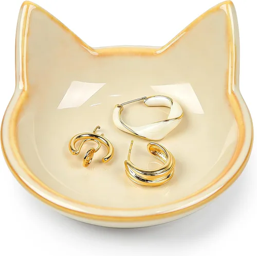 Vista 13 de PUDDING CABIN Plato para anillos de mandala azul, regalo de cumpleaños para amiga mujer mujeres madres niñas