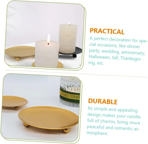 Vista 8 de IMIKEYA 16pcs Candle Holder Tea Light Votive Stand Decorative Candle Stand for Home Table Decor Centerpiece