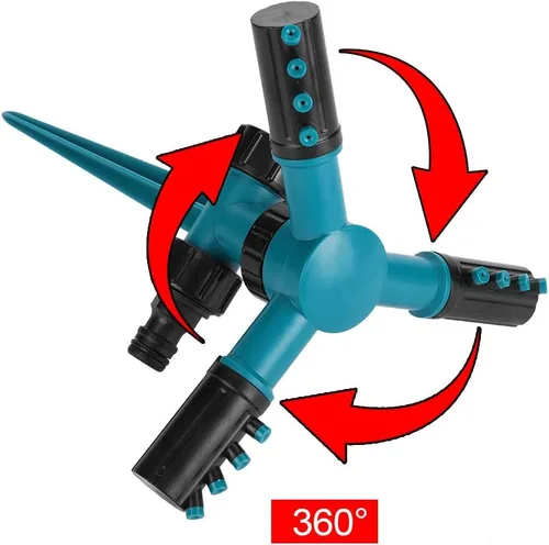 Vista 6 de Aspersor de agua, riego automático, para riego de césped, riego de patio