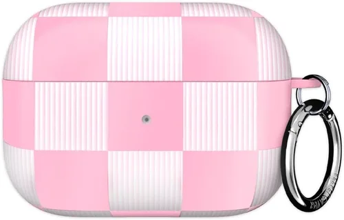 Vista 34 de Velvet Caviar Funda compatible con AirPods Pro de 2ª y 1ª generación, bonita funda protectora dura para mujer, diseño de lunares azules y aguamarina