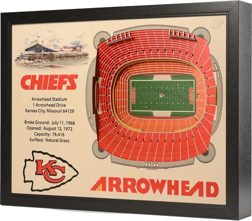 Vista 15 de YouTheFan NFL Arte de Pared StadiumView de 25 Capas