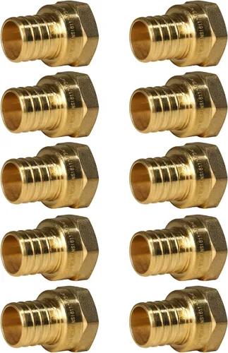 Vista 35 de XFITTING 1 pulgada Pex x 1 pulgada Adaptador Femenino NPT, 23-4-3=2X, 2 Piezas