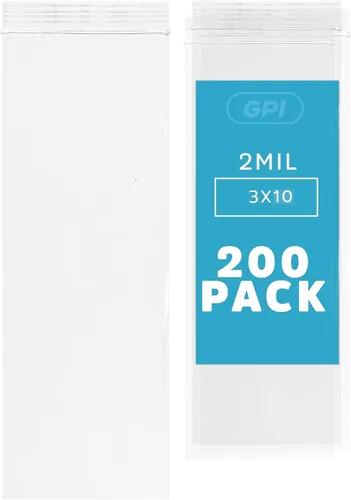 Vista 29 de Bolsas con cremallera de 1 pulgada x 8 pulgadas de largo, paquete de 12000
