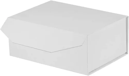 Vista 15 de Caja de regalo negra con tapa de 12 x 8 x 2.5 pulgadas, caja de regalo magnética para envolver, caja de regalo a granel para regalo, grano de malla