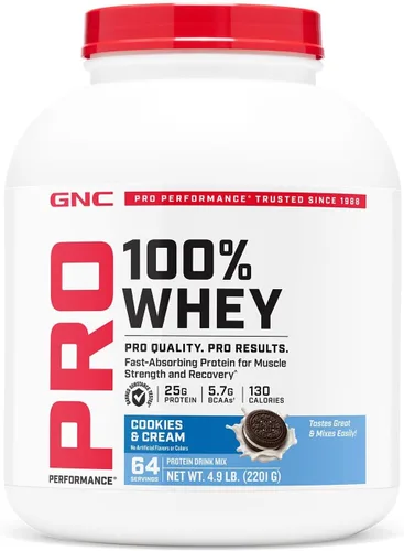 Vista 8 de GNC Pro Performance 100% Proteína de Suero en Polvo 2.0, Absorción Rápida para Fuerza Muscular y Recuperación, Chocolate, 25 Porciones
