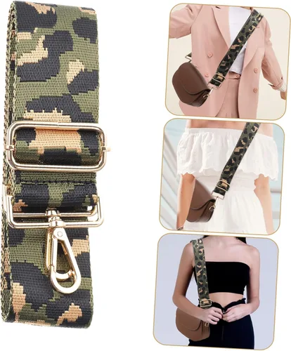 Vista 2 de EXCEART 4pcs Adjustable Shoulder Strap Canvas Bag Strap Wide Purse Strap Bag Straps Replacement Crossbody Bag Shoulder Strap Purse Strap Replacement