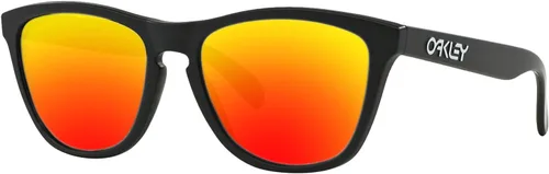 Vista 2 de Lentes de repuesto para gafas de sol Oakley Frogskins polarizadas (negro y rojo), Negro&rojo