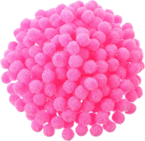 Vista 13 de Blulu - Pompones para manualidades y suministros de hobby, 500 unidades, 0.5 in