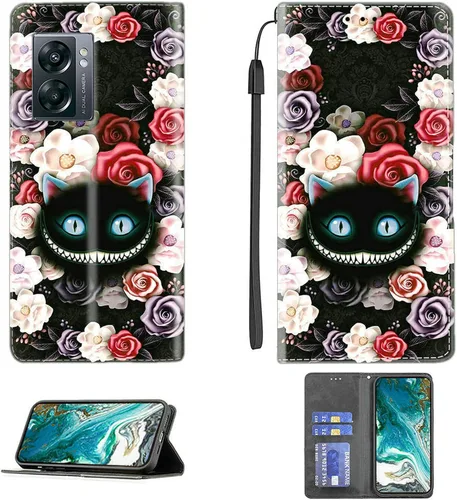 Vista 370 de jioeuinly ATT Motivate 2 - Funda compatible con ATT Motivate 2, funda con soporte abatible y cierre magnético DJS
