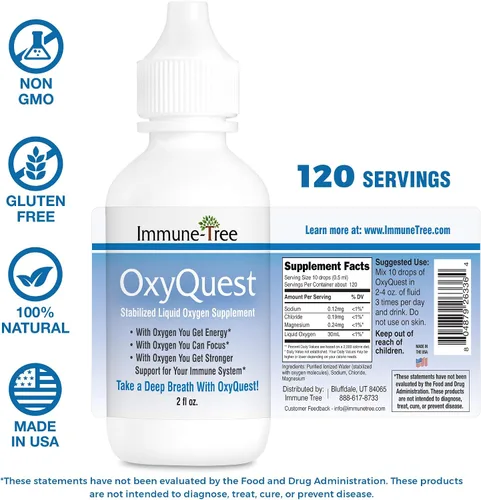 Vista 3 de Immune Tree Oxyquest Multivitaminas, 2 onzas