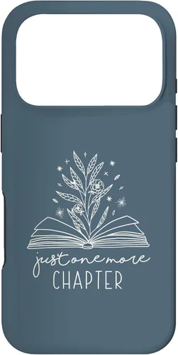 Vista 30 de Just One More Chapter - Carcasa para iPhone 17 (azul pizarra)